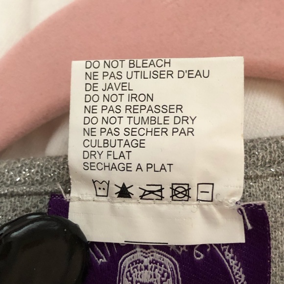 Muche Muchette metallic bell sleeve NWOT sweater - Picture 6 of 6